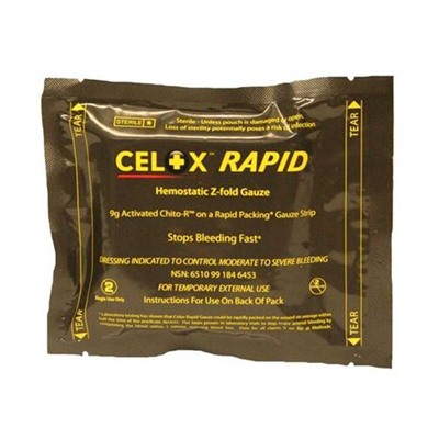 Think Safe Inc Celox Rapid Ribbon Z-Folded Gauze - 3
