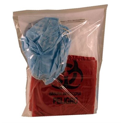 Think Safe Inc Deluxe Bloodborne Pathogen Clean-Up Kit