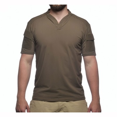 Velocity Systems Boss Rugby Shirt Short Sleeves - Boss Rugby Shirt Short Sleeve Ranger Green Lg