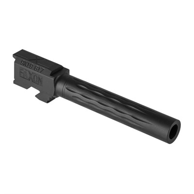 Faxon Firearms Full-Size Match Flame Barrels For Glock 17 - G17 Gen 1-4 Full Size Flame Barrel Saami 9mm Black