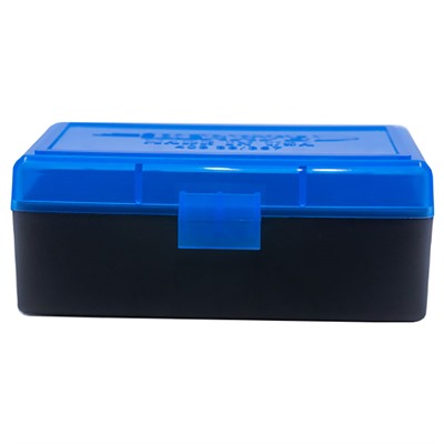 Berrys Manufacturing 50 Round Ammo Boxes - 38/357 50 Round Ammo Box, Blue