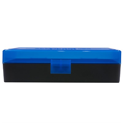 Berrys Manufacturing 50 Round Ammo Boxes - 40 S&W/45 Auto 50 Round Ammo Box, Blue