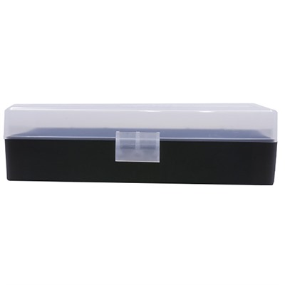 Berrys Manufacturing 50 Round Ammo Boxes - 40 S&W/45 Auto 50 Round Ammo Box, Clear