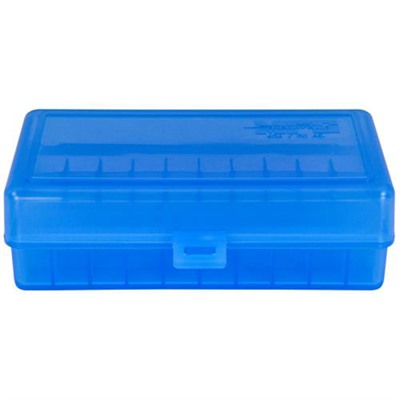 Berrys Manufacturing 50 Round Ammo Boxes - 50 Action Express 50 Round Ammo Box, Blue