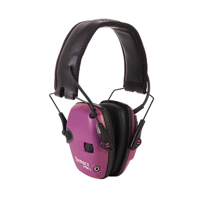 Howard Leight Impact Sport Electronic Earmuffs Pink in USA Specification