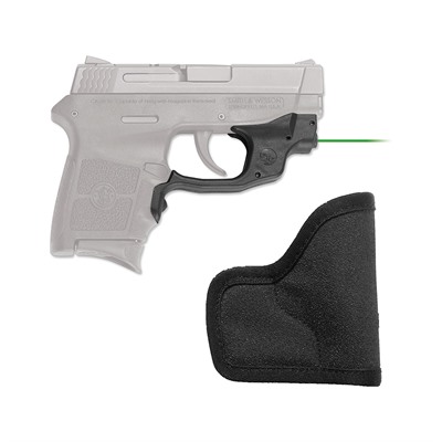 Crimson Trace Corporation Smith & Wesson M&P Bodyguard .380 Laserguard With Pocket Holster S&W M&P Bodyguard .380 Laserguard Green W/Pocket Holster in USA Specification
