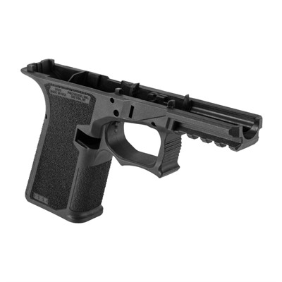 Polymer80 Pfc9 Serialized Frame For Glock 19/23 Aggressive Texture - Pfc9 G19/23 Serialized Frame Aggressive Texture Black