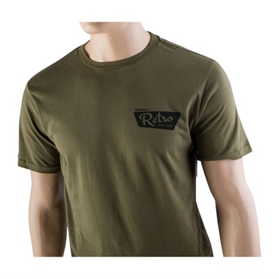 Brownells Fine Cotton Vintage Logo T-Shirts - Fine Cotton Vintage Logo T-Shirt Small Green