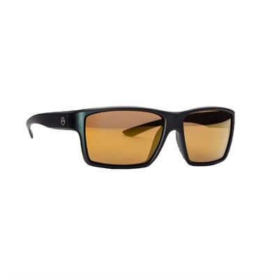 Magpul Explorer Sunglasses - Explorer Matte Black Frame Bronze Lens W/Gold Lens Mirror