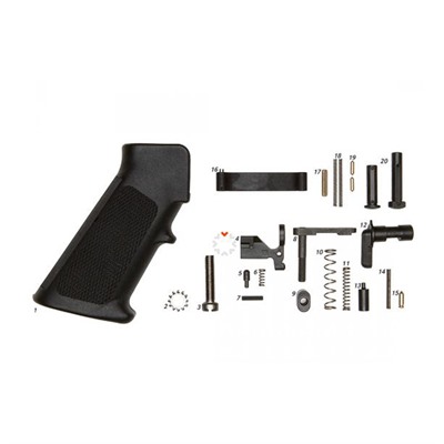 Geissele Automatics Llc Ar-15 Mil-Spec Lower Parts Kit W/ Grip, No Trigger