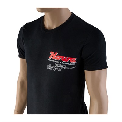 Howa Factory T Shirts Front Logo Only Howa T Shirt Front Logo Only Black Xx Large