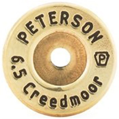 Peterson Cartridge 6.5mm Creedmoor Brass - 6.5 Creedmoor Large Primer Brass 500/Box