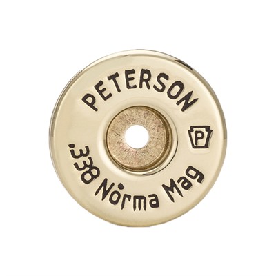 Peterson Cartridge 338 Norma Magnum Brass - 338 Norma Magnum Brass 50/Box