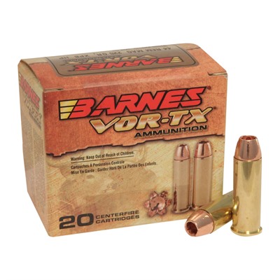 Barnes Vor-Tx Hunting Handgun 44 Remington Magnum Ammo - 44 Remington Magnum 225gr Xpb Hollow Point 20/Box