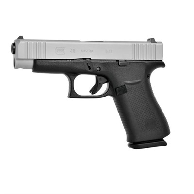 Glock 48 9mm Ameriglo Bold Sights - 48 Silver 9mm Ameriglo Bold Sight