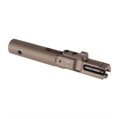 Faxon Firearms Ar-15 9mm Bolt Carrier Group For Glock And Colt - Ar-15 9mm Complete Bolt Fde