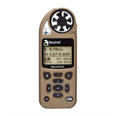 Kestrel 5700 Ballistic Weather Meter With Link - 5700 Ballistic Weather Meter With Link, Tan