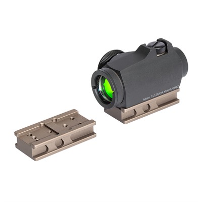 Badger Ordnance C.O.M.M. Micro Sight Adapters - C.O.M.M. Aimpoint T1/T2 Micro Sight Mount Tan