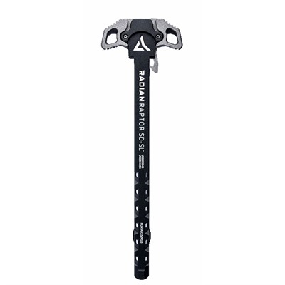 Radian Weapons Ar-15 Raptor-Sd-Sl Charging Handle With Vented Shaft - Ar-15 Raptor Sd-Sl Ambidextrous Charging Handle Tungsten