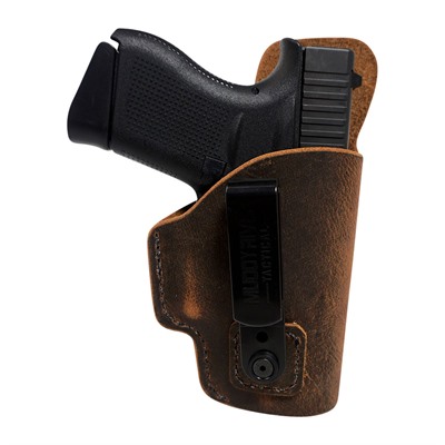 Muddy River Tactical Tuckable Inside The Waistband Water Buffalo Holsters - Bersa Thunder .380 Tuckable Leather Iwb Holster