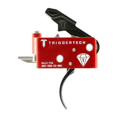 Triggertech Ar Diamond Triggers - Ar Diamond Trigger Curved Black