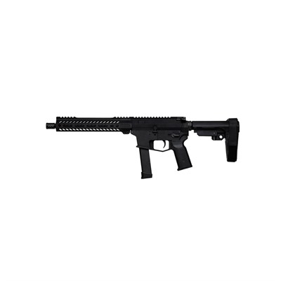 Angstadt Arms Udp-9 9mm Pistols W/ Sba3 Tactical Brace - Udp-9 9mm Pistol 10.5  Sb Tactical Sba3 Brace Black