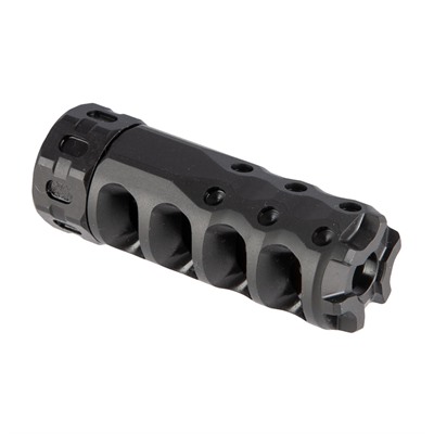 Precision Armament Ar-15 Hypertap Muzzle Brakes - Ar-15 Hypertap Muzzle Brake .264/6.5mm, 5/8-24 Black