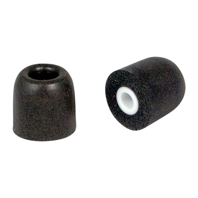 Silynx Communications Foam Ear Tips Black - Foam Ear Tips Color- Black  Size- Small 3 Pairs