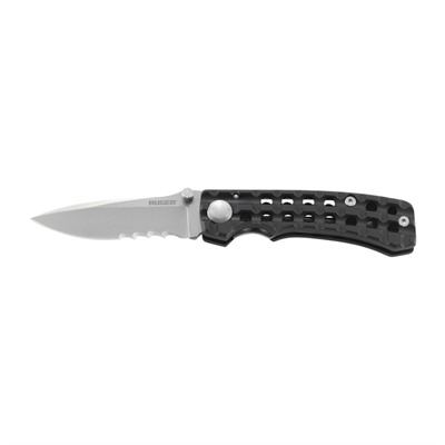 Crkt Ruger Go-N-Heavy Compact Knife - Ruger Go-N-Heavy Compact With Veff Serrations