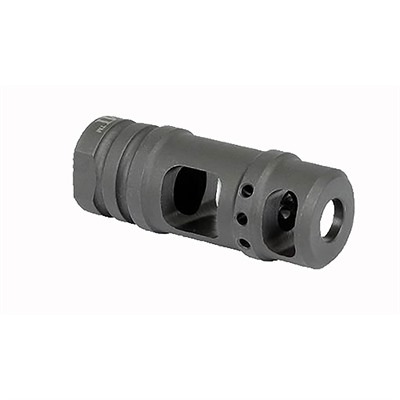 Midwest Industries Ar .308 Two-Chamber Muzzle Brake - Ar .308 Two Chamber Muzzle Brake .30/.300 Aac Black 5/8-24