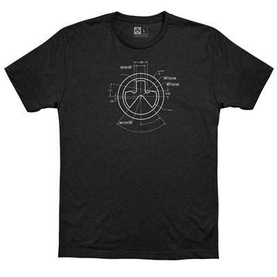 Magpul Engineered Cvc T-Shirts - Engineered Cvc T-Shirt Small Black