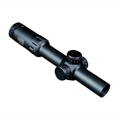 Us Optics, Inc Ts-8x 1-8x24mm Illuminated Rifle Scope - 1-8x24mm Ffp Illuminated Rbr Reticle Black