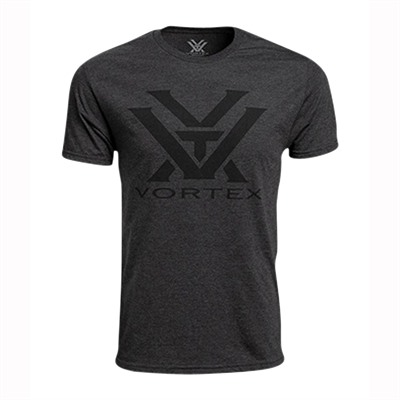 Vortex Optics Short Sleeve Vortex Logo T-Shirts - Short Sleeve Vortex Logo T-Shirt Charcoal Heather 2xl