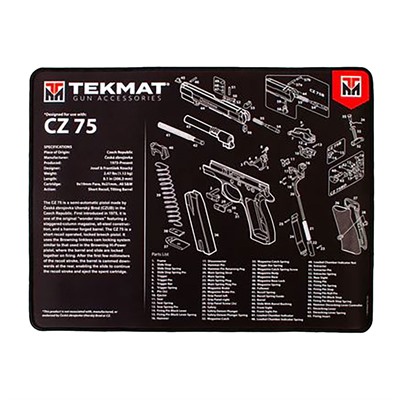 Tek Mat Ultra 20 Pistol Cleaning Mat - Ultra 20 Cz-75 Gun Cleaning Mat