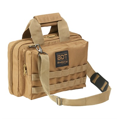 Bulldog Cases Deluxe 2 Pistol Range Bag W/ Strap & Molle