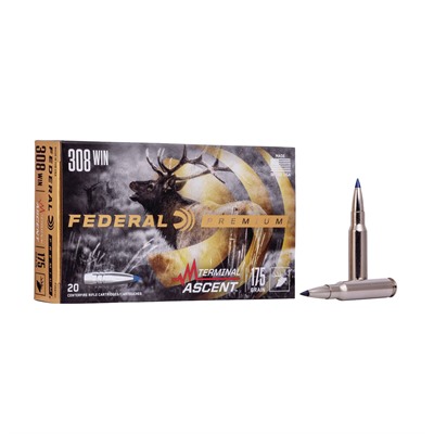 Federal Terminal Ascent 308 Winchester Ammo