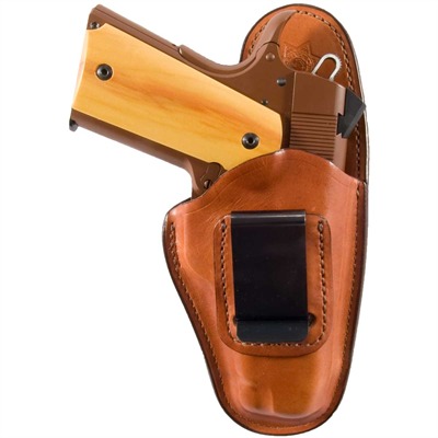 Bianchi (Safariland) #100 Professional  Inside The Waistband Holster - #100 Professional Iwb Colt Commander, Officers Tan Rh
