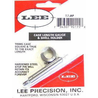 Lee Precision Case Length Gauges Lee Length Gauge/ Shellholder 7.7 Jap