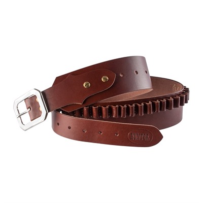 Hunter Company Adjustable Leather Belt Chestnut Tan 45 Caliber in USA Specification                                                            