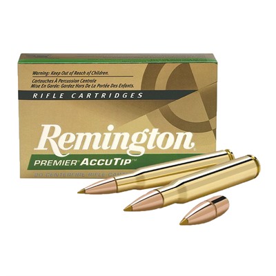 Remington Premier Accutip Ammo 7mm Remington Magnum 140gr Accutip Boat Tail 20/Box