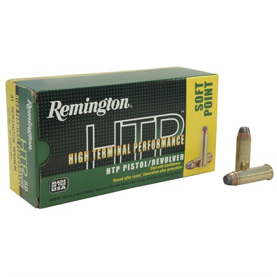 Remington High Treminal Performance Ammo 41 Rem Mag 210gr Sp 41 Remington Magnum 210gr Htp Sp 50/Box