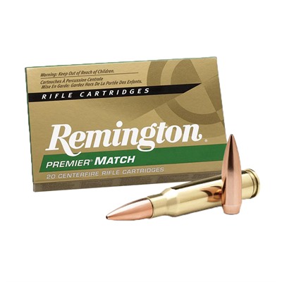 Remington Premier Match Ammo 6.5 Creedmore 140gr Barnes Otm 6.5 Creedmoor 140gr Barnes Otm Boat Tail 20/Box