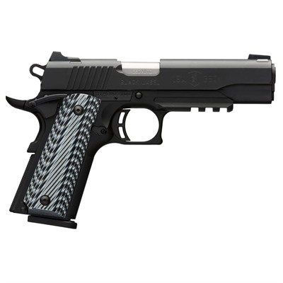 Browning 1911 380pro 380acp Blk Rail Semi Auto 1911 380 Pro Rail 4.25in 380 Auto Black G10 Grips 3 Dot Fixe in USA Specification