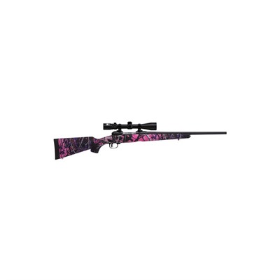 Savage Arms Axis Xp 20in 243 Win Matte Blue Muddy Girl Camo Scope 3x9 4 1rd Axis Xp 20in 243 Win Matte Blue Muddy Girl Camo Scope 3x9 4