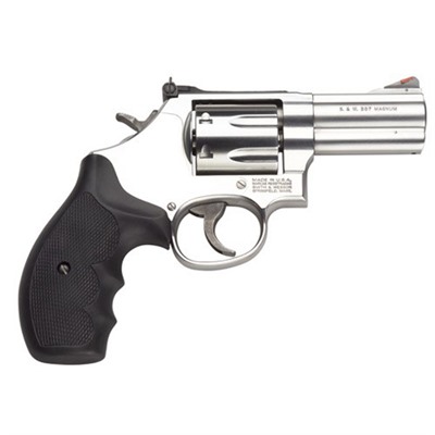 Smith & Wesson 686 Plus Handgun 357 Magnum 38 Special 3in 7 164300 686 Plus Hndgn 357 Mag 38spcl 3in 7 Satin Ss 164300