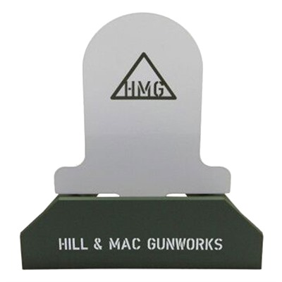 Hill & Mac Gunworks Steel Rifle Target System Tombstone