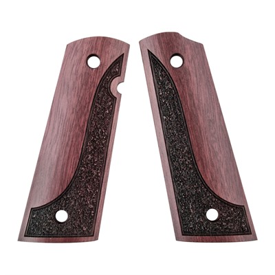 Artisan Stock And Gunworks 1911 Exotic Wood Grips Made From Purpleheart USA & Canada