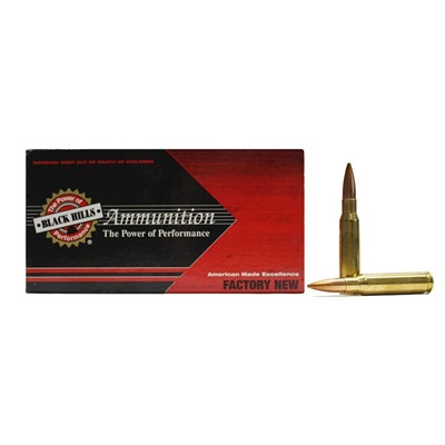 Black Hills Ammunition 308 Winchester 175gr Match Hollow Point Ammo - 308 Winchester 175gr Match Hp 500/Case