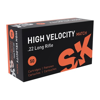 Sk High Velocity Match 22 Long Rifle Ammo