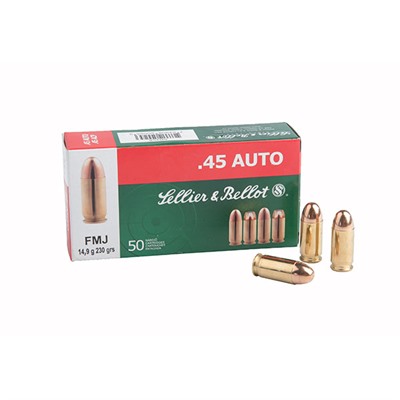 Sellier & Bellot 357 Magnum 158gr Fmj Ammo 357 Magnum 158gr Full Metal Jacket 50/Box in USA Specification